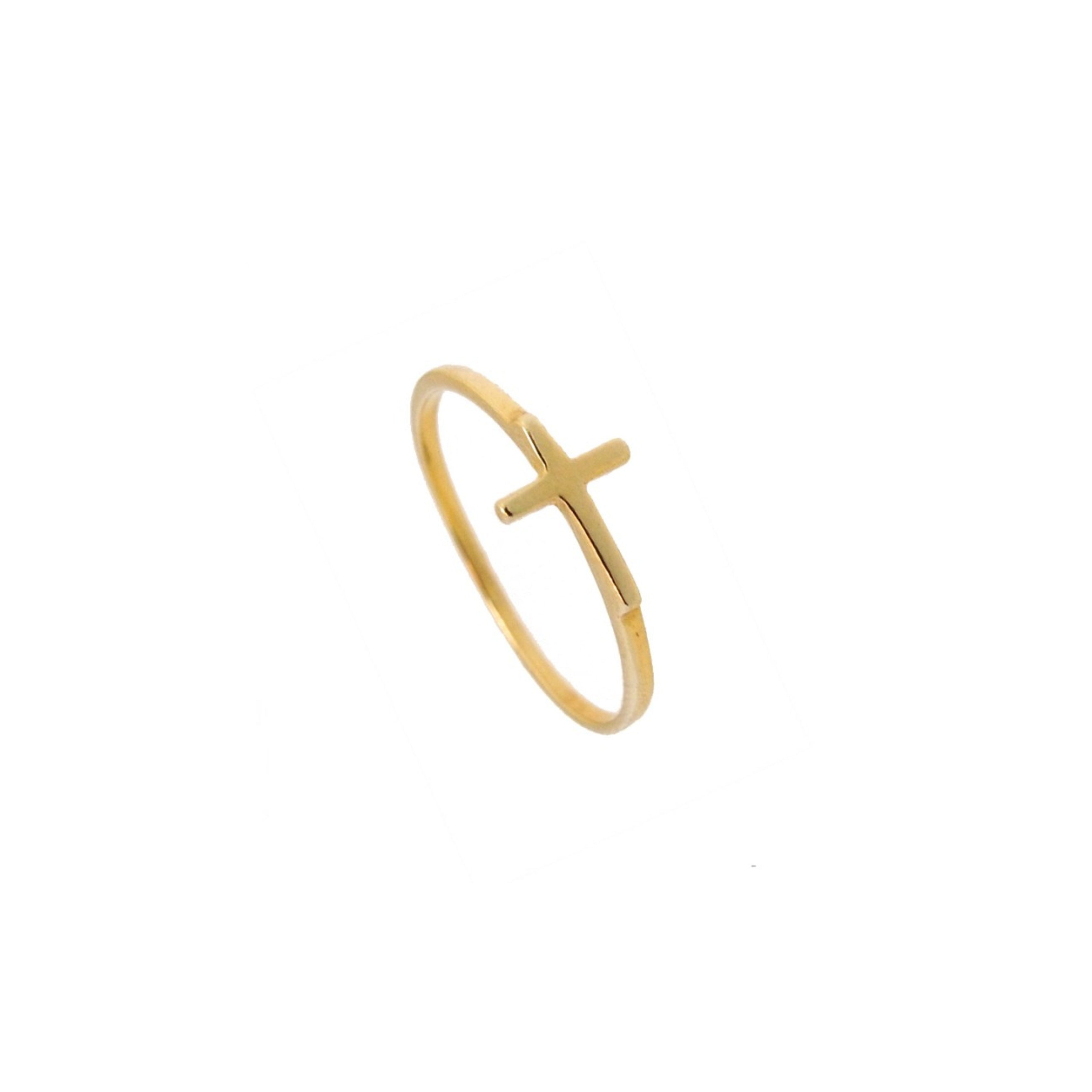 Anillo CRUZ ORO MARIA LAGUILLO